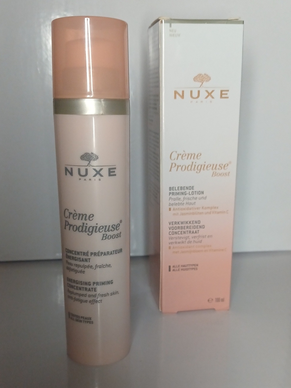 NIB 100 ML NUXE Creme Prodigieuse Boost Priming  lotion